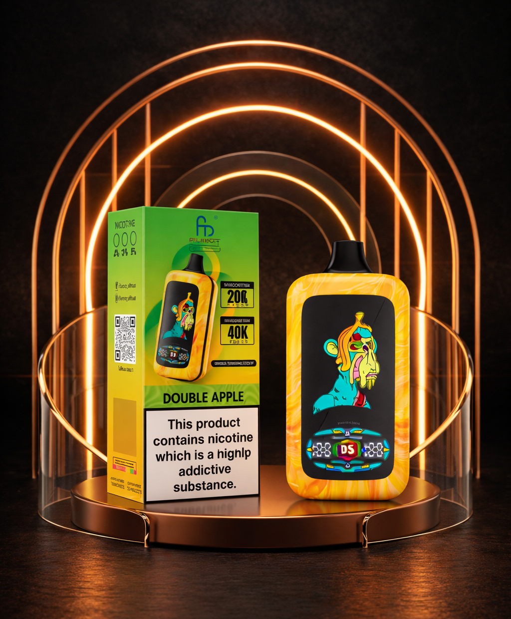 Fumot Digital Monkey 40K Polska Jednorazowki E-papieros Pink Lemonade